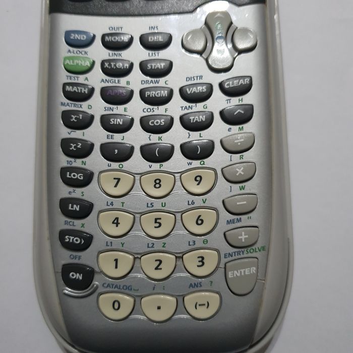 Máquina de calcular Gráfica Texas TI 84 Silver Edition