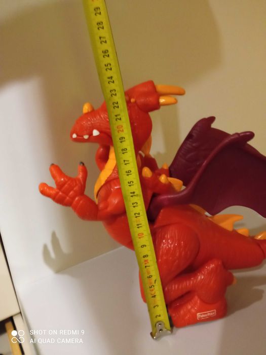 Zamek Fisher Price 1 m z dźwiękiem + smok