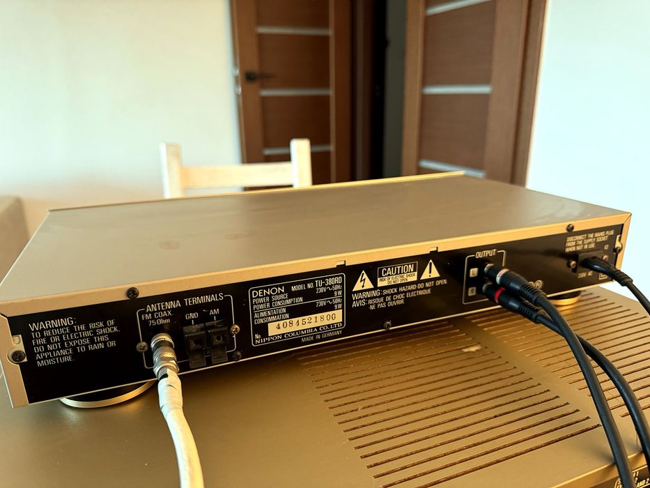 Denon TU-380RD – tuner stereo AM/FM, RDS EON – sprawny