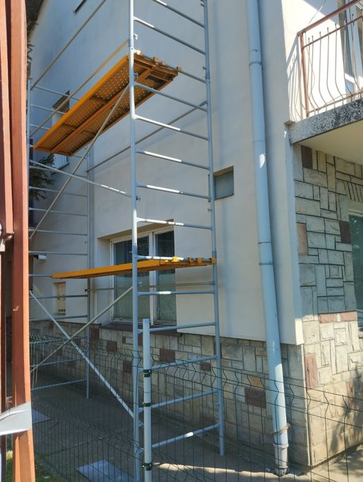 Rusztowanie elewacyjne Hiszpańskie modułowe szerokie