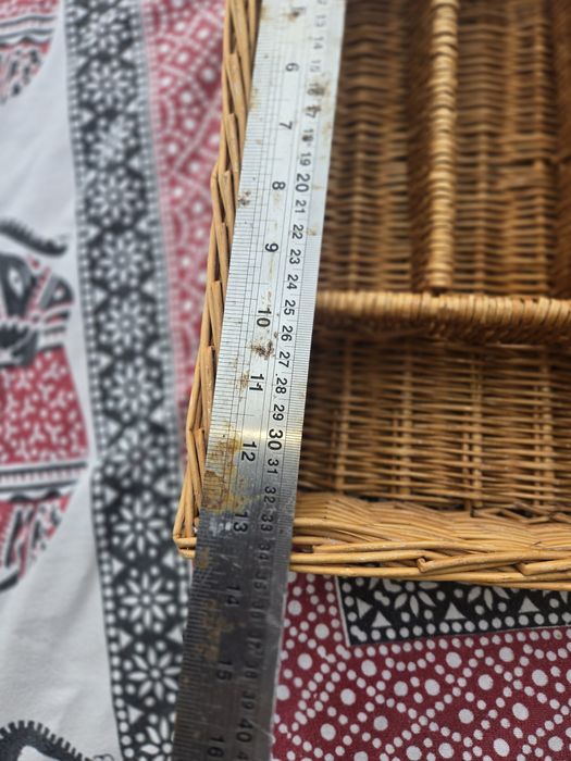 Cesto vime para talheres