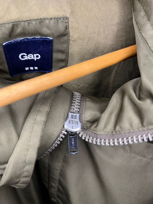 Gap Harrington харінгтон бомбер куртка вітровка оливкова L стійка