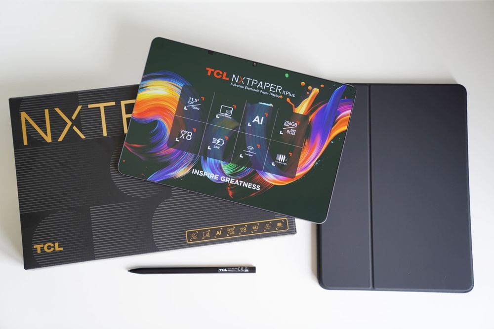 Tablet TCL NXTPAPER 11 Plus 11.5" 8/256GB Wi-Fi Szary + Etui + rysik
