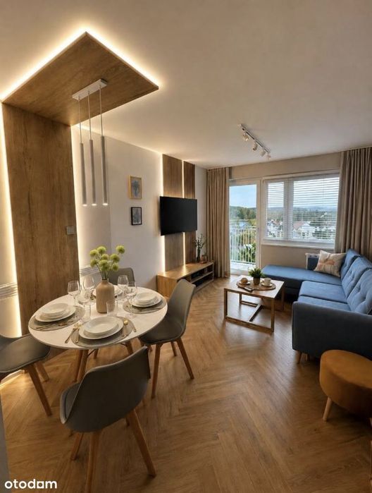 3 pokoje | 48,2 m² | II piętro | widok na jezioro | Mrągowo