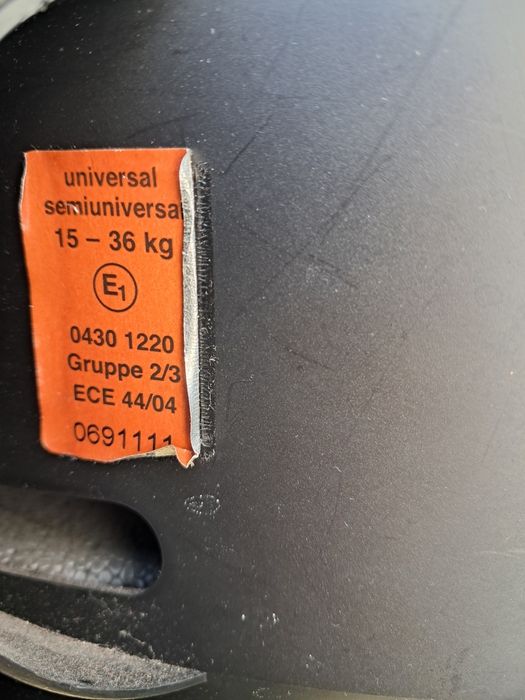 Fotelik samochodowy RECARO MONZA NOVA 15-36 KG isofix