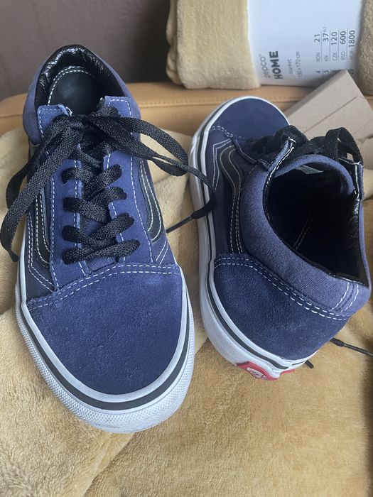 Vans granatowe trampki 36,5