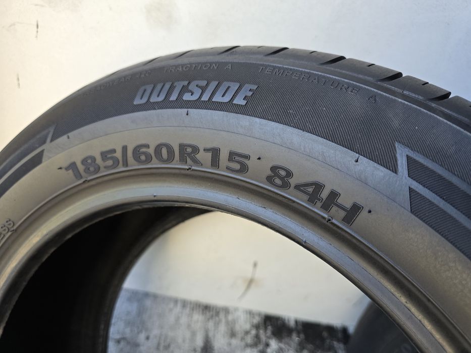 Sprzedam 2 opony 185/60 15" Kumho letnie 90%
