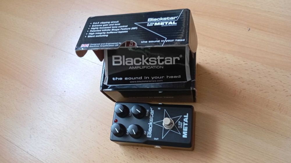 Blackstar lt metal com caixa