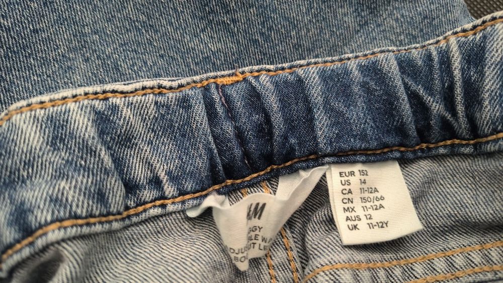 Spodnie jeansy H&M 152