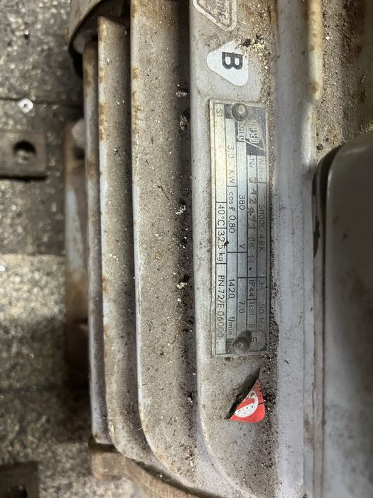Silnik elektryczny 3kw walek krajzega
