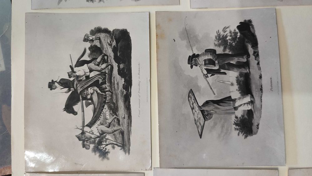 Lote 10 Imagens Litografias  da Obra A History of Madeira