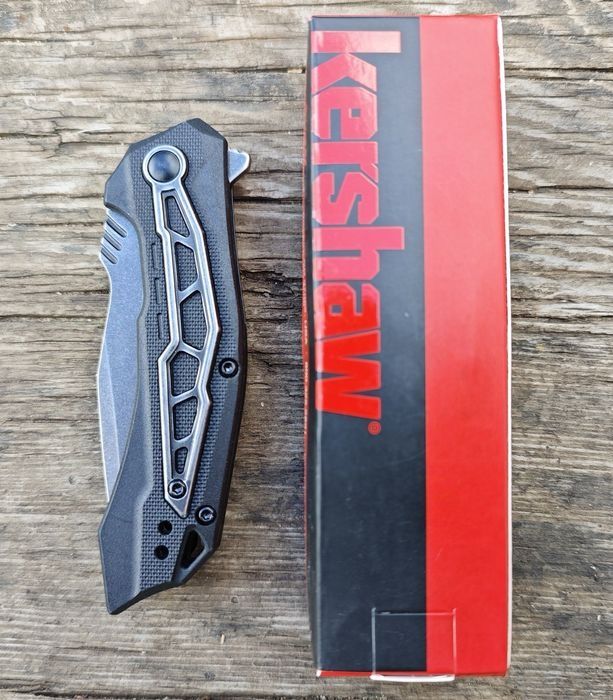 KERSHAW FLATBED 1376 ,подпружиненый клинок SpeedSafe, флипер 1990 edc