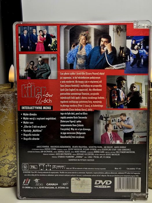 Kiler Kiler 2 Komplet Pierwsze Wydanie  Film DVD Real Foto Premium