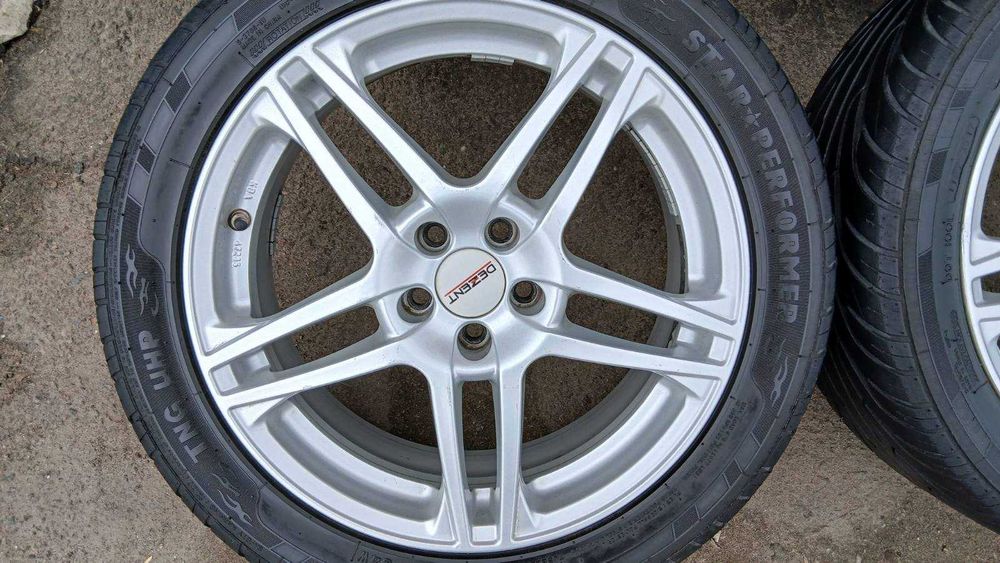 Диски 5х100 R17 Skoda Volkswagen Seat Toyota Subaru з гумою