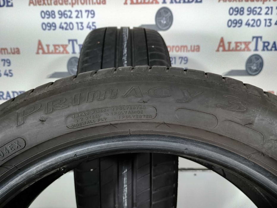 2 шт. 205/50 R17 Michelin Primacy 3 літні шини вживані