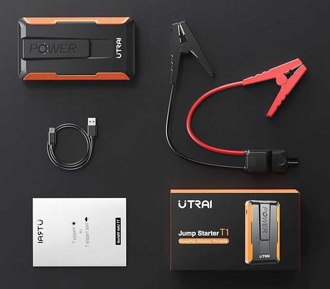 Urządzenie rozruchowe UTRAI Booster Jump Starter 1400A 12V 13200 mAh