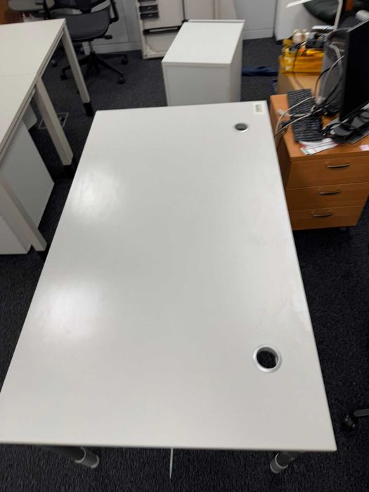 Biurko szare 140x80 biurka MIKOMAX