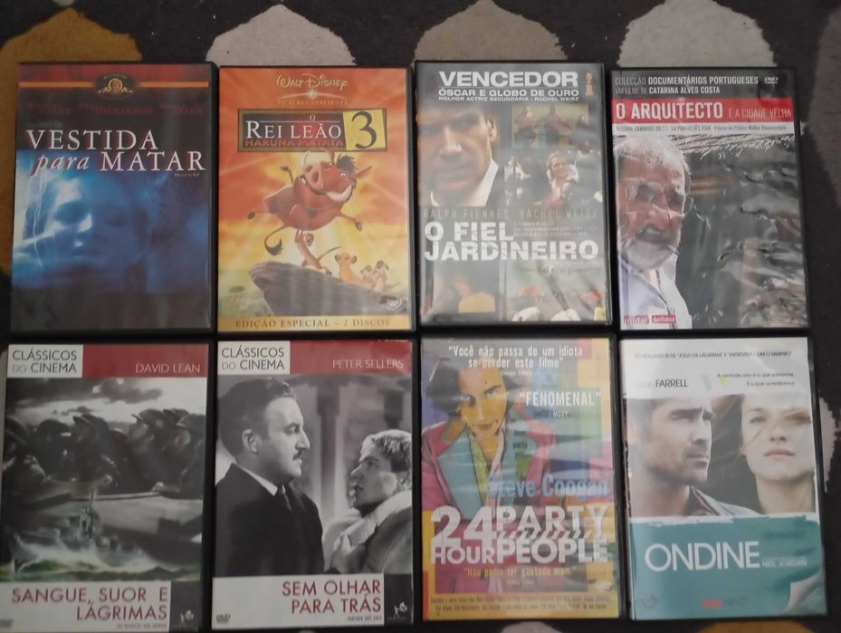 DVDs EXC ESTADO.À unidade ou toda a Coleção. Desde 2€.