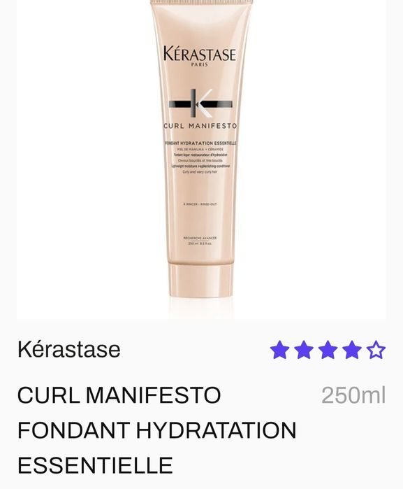 Gama Kerastase Curl Manifesto