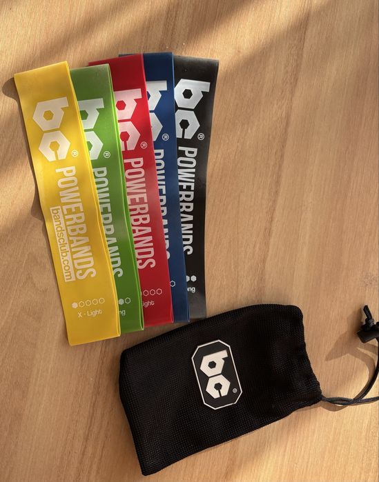 Набір фітнес гумок Bandsclub Power Mini (5 штук) еспандери для спорту