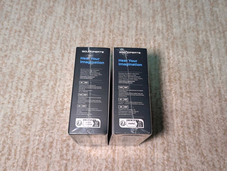 TWS наушники Soundpeats Capsule 3 Pro White/Black | LDAC | ANC