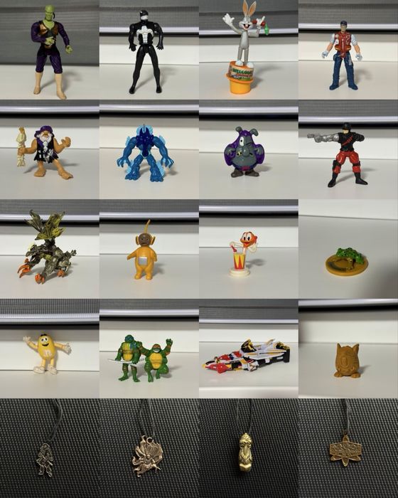 Іграшки різні, фігурки персонажів , кіндер , макдональдс , хеппі міл