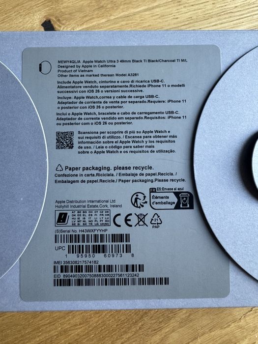 Apple watch ultra 3