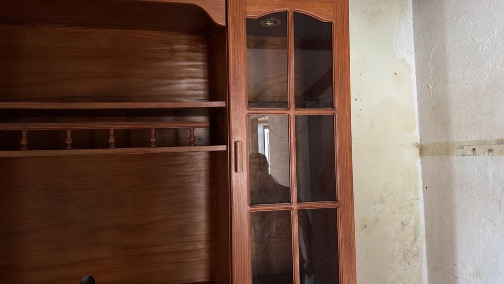Móvel de sala de madeira