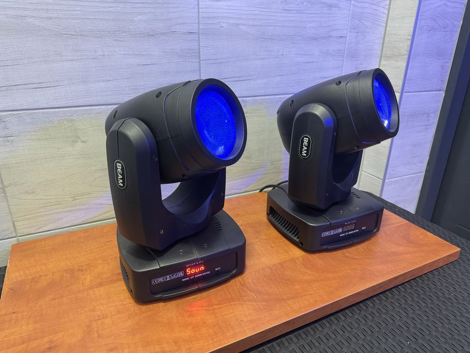 2x Głowa 150w led jedna nowa druga poekspozycyjna okazja najtaniej