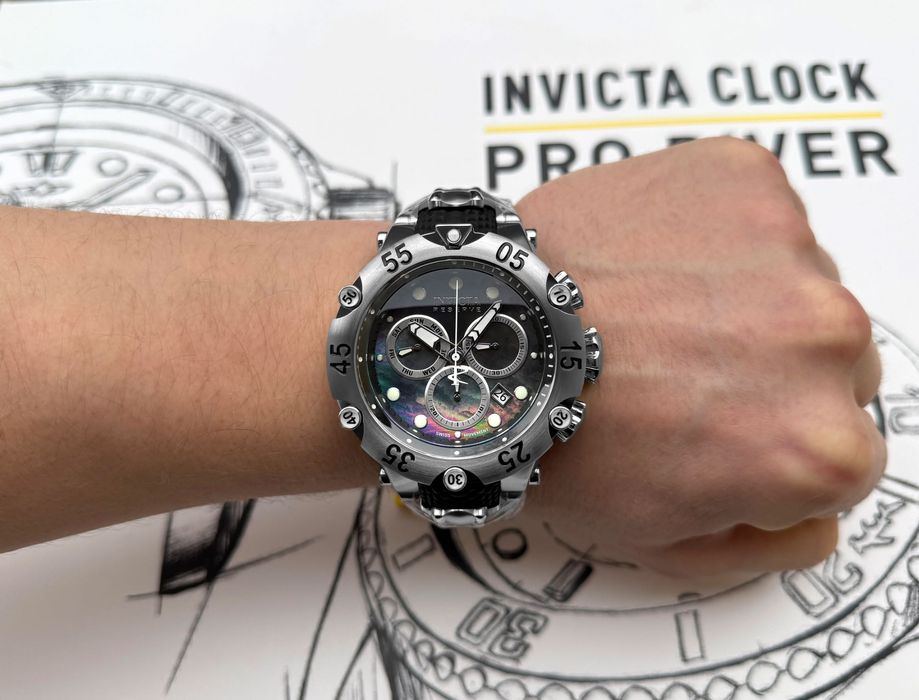 Часы Invicta 47157 Reserve Venom Cobra Swiss 54 mm. 200 MT.