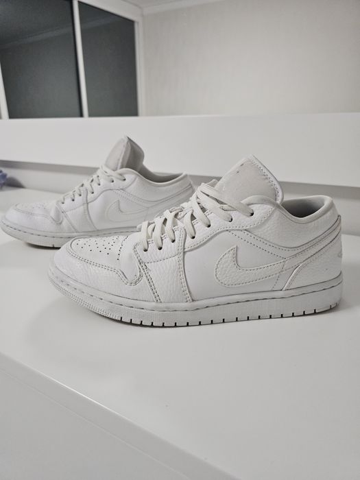 Nike air jordan "triple white" originais