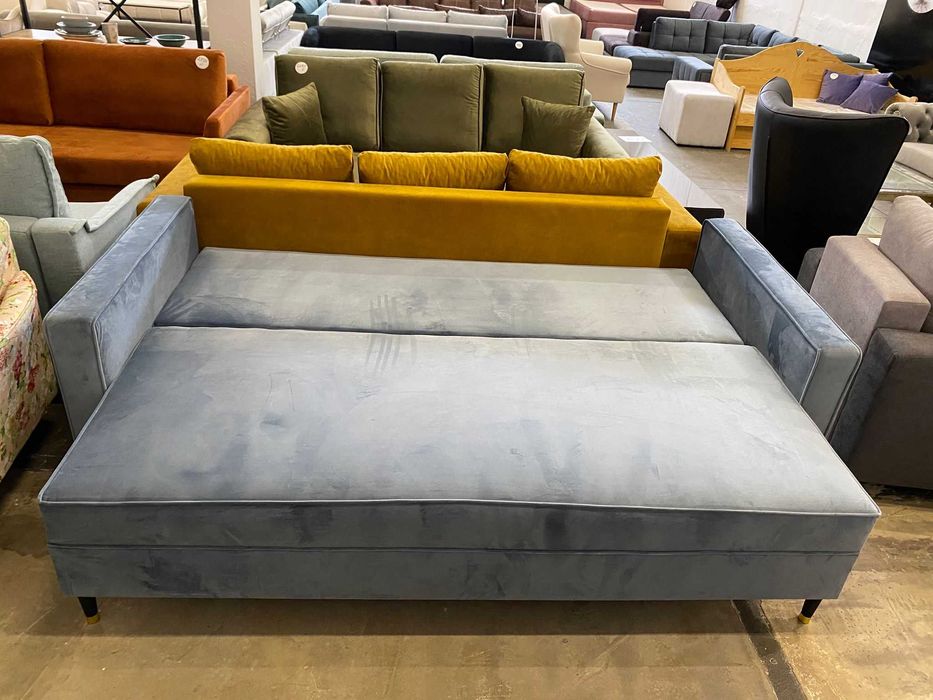 Kanapa Elena rozkładana tkanina Magic Velvet