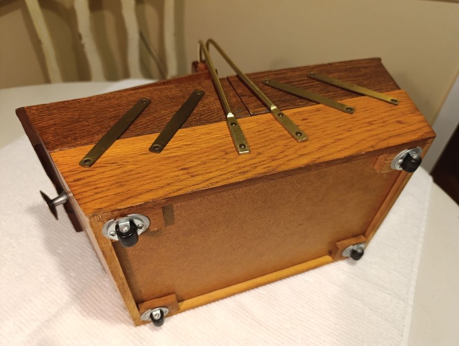 Przybornik krawiecki z epoki PRL