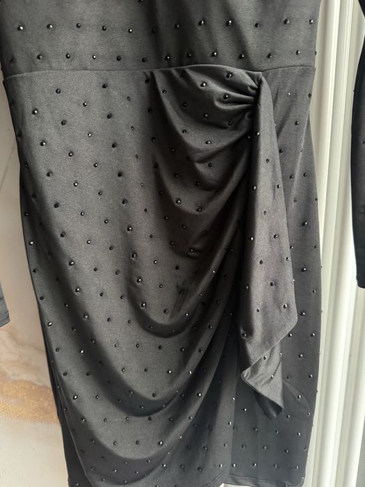 Nowa, elegancja sukienka Guess rozm. S czarna