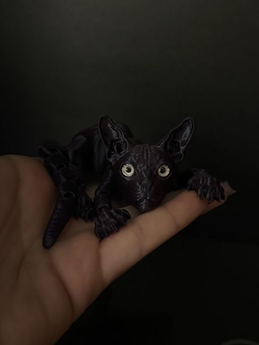 3D фігурки кота. Рухома іграшка антистрес «Сфінкс»