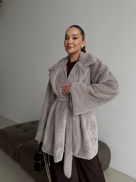 Еко шубка на підкладці