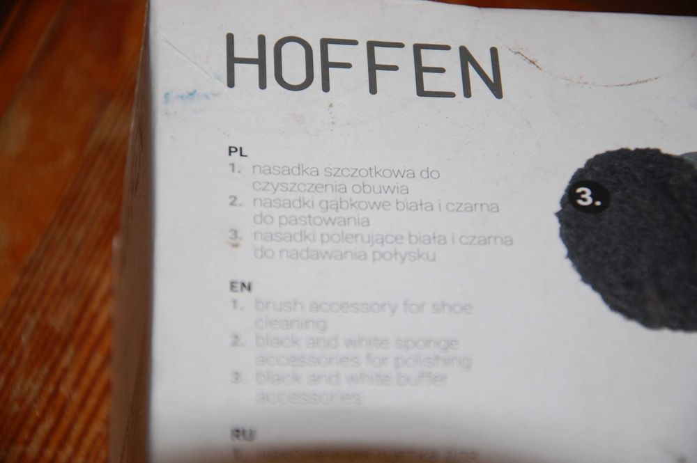 nowa elektryczma szczotka do czyszczenia butow + zapasowe nakladki