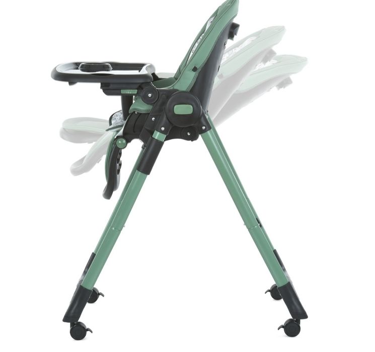 Стілець для годування El Camino ME 1037-B CRYSTAL Green (Зелений)