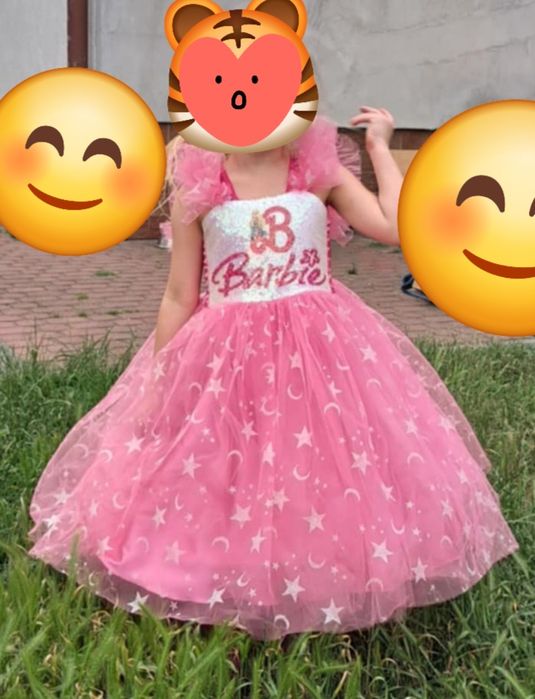 Sukienka balowa Barbie