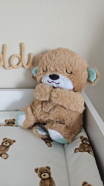 М'яка іграшка-нічник дихаюче видренятко