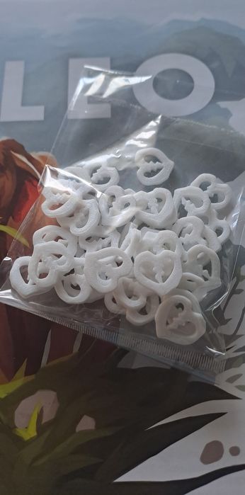Tokeny serduszka, znaczniki obrażeń do Paleo, 40szt