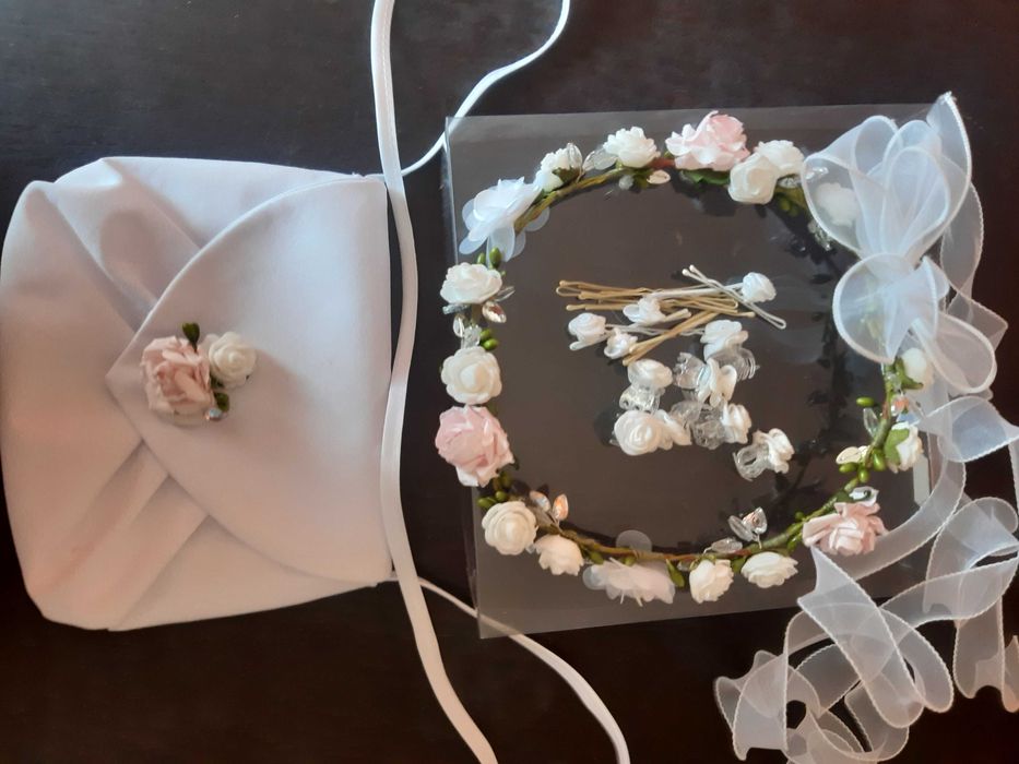 Wianek i torka komunijna