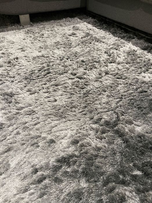 Carpetes para Sala e Quartos (Cinza Pelo Alto)