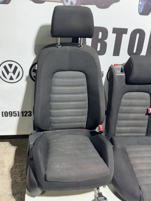 Сидіння сидушки салон Пассат Б6 сиденья Passat B6 рекаро тряпка
