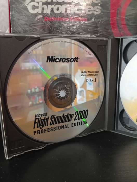 Flight simulator 2000 professional edition