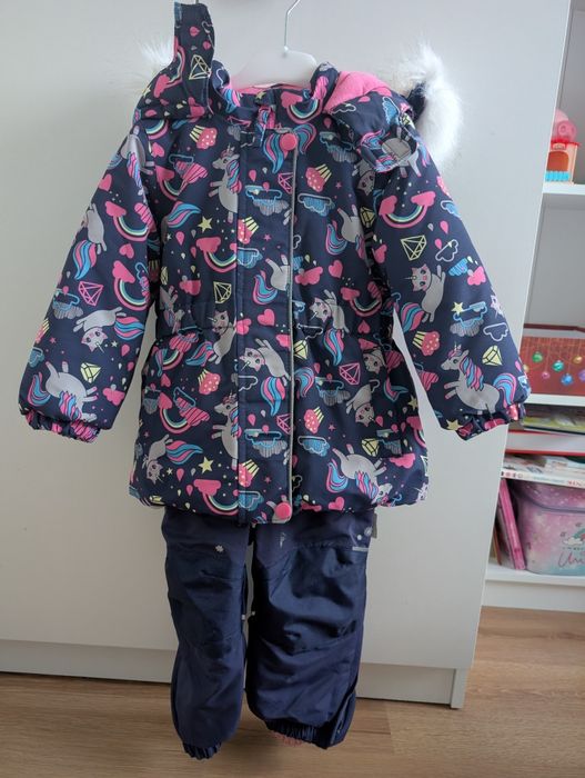 Coccodrillo, Lemon, Komplet spodnie i kurtka 86