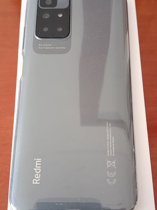 Telemóvel Xiaomi Redmi 10 2022 Carbon Grey 4GB 128GB + Auriculares