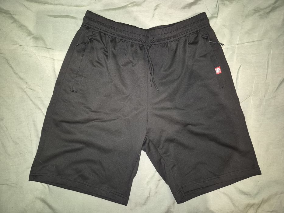 Krótkie spodenki męskie czarne sportowe r. XL