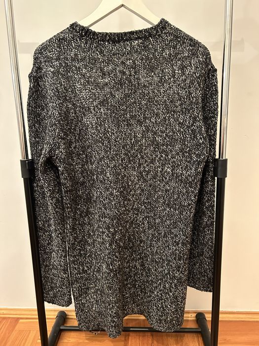 Sweter - czarny / szary Bershka rozm. M