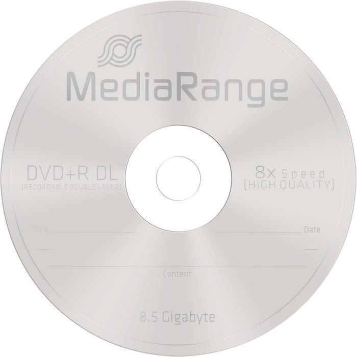 Caixa de 10 DVD+R DL 8. 5 GB